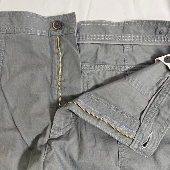 Patagonia Shorts 36x8 Dark Grey Cotton Relaxed Fit 8" Inseam - Picture 7 of 8